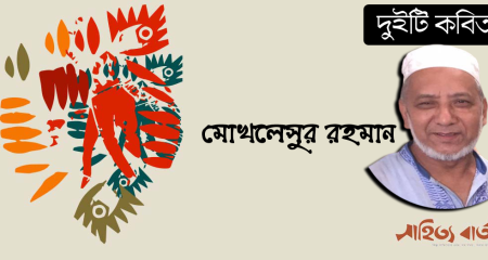 মোখলেসুর রহমান | দুইটি কবিতা